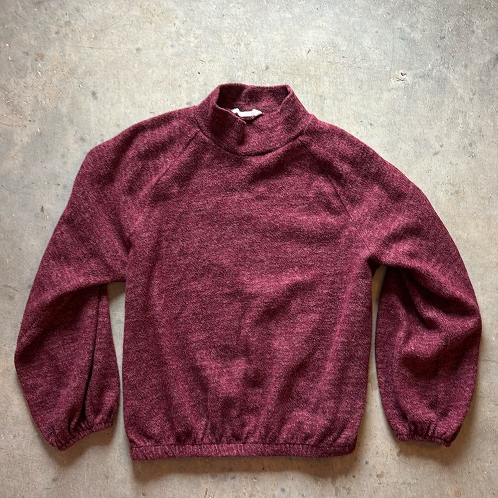 Lush mockneck sweater size S
